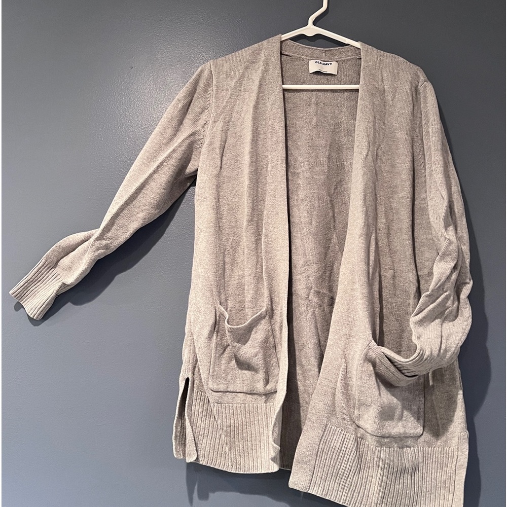 Gray Cardigan